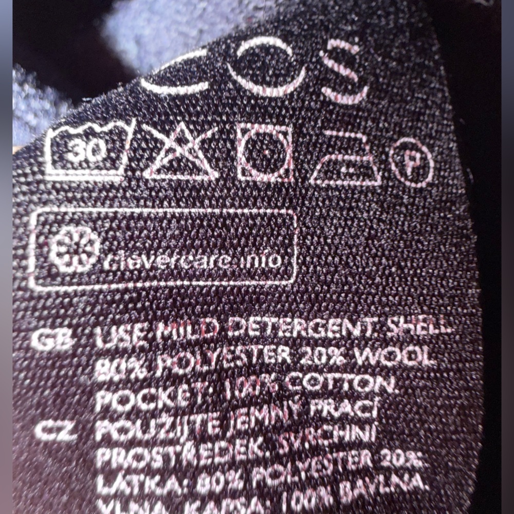 COS Midnight Blue Teddy Jacket - Picture 12 of 12